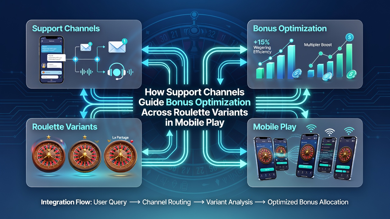 Mobile Roulette-Varianten und Support-Interaktionen