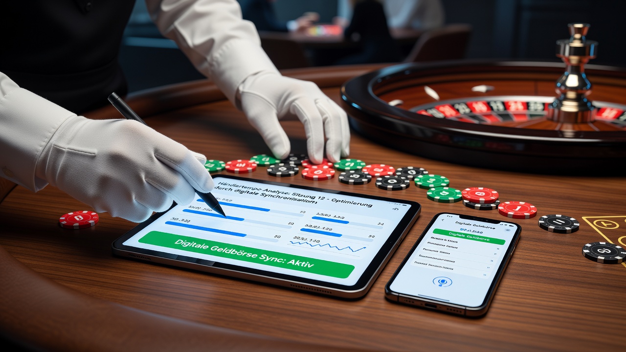 Mobile Roulette-Session mit Händler und digitaler Wallet-Synchronisation auf einem Smartphone in deutscher Umgebung