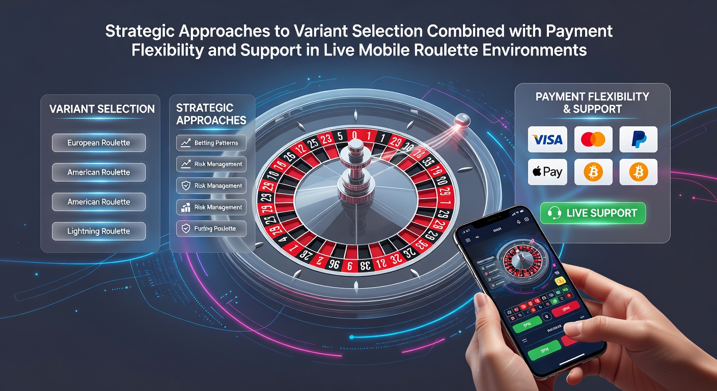 Strategische Ansätze zur Variantenauswahl und Zahlungsflexibilität im Live-Mobile-Roulette